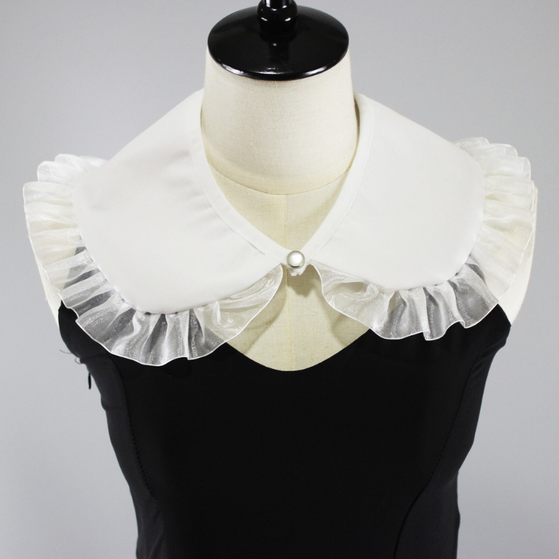 Shirts - ياقة نسائية قابلة للفصل، ياقة بيتر
