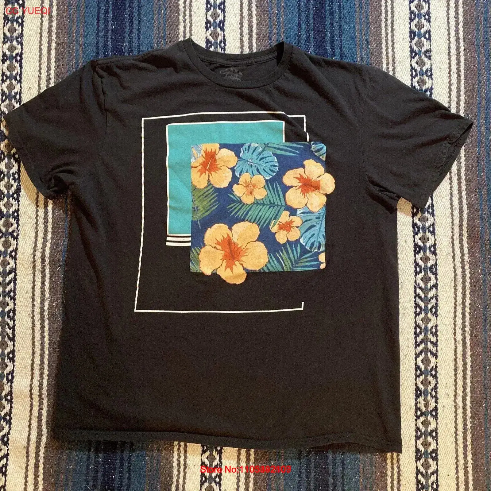 Vintage Hawaiian Floral Shirt - تي شيرت بتصميم Call Your Mother