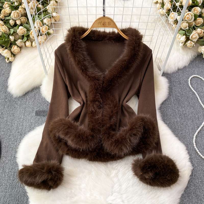 جاكيت نسائي مقاس كبير من الفرو - مراجعة Jackets وسعره