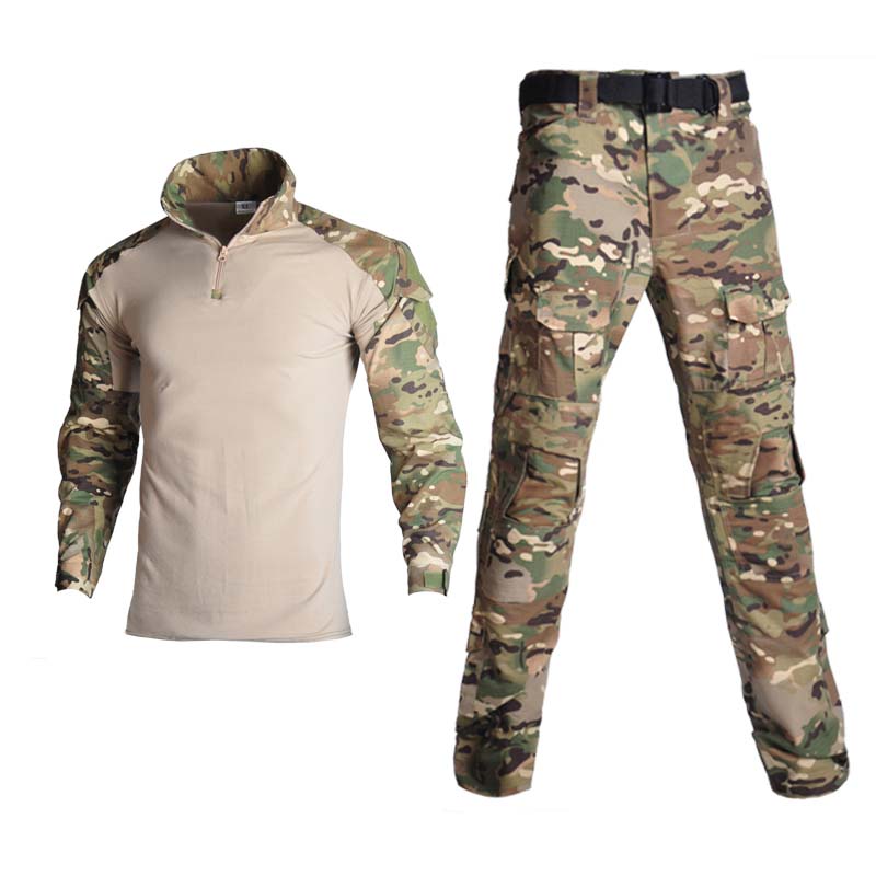 طقم بدلة تكتيكية G2 للرجال، قم - مراجعة Tactical Military Shirt Cargo وسعره