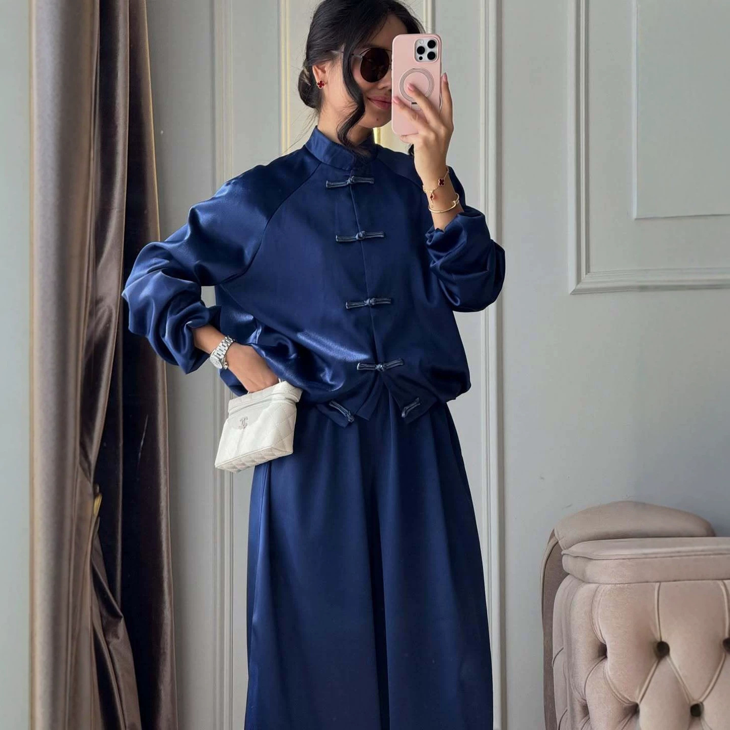 طقم نسائي صيفي 2026 أخضر خفيف  - مراجعة Shirts وسعره