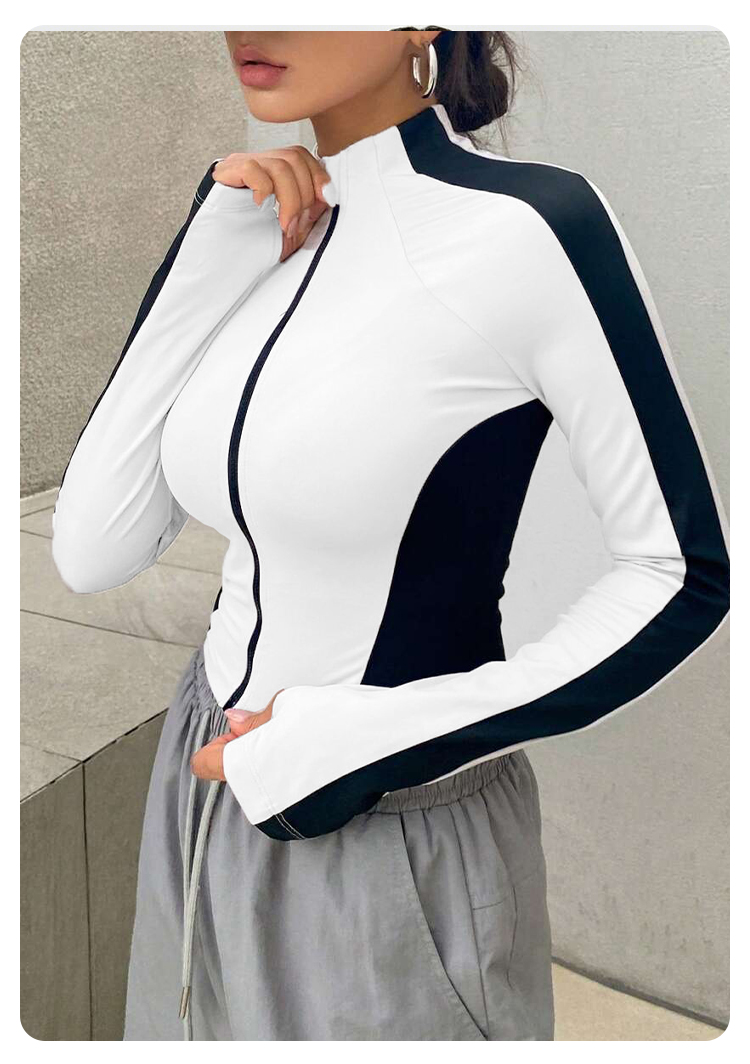 ملابس اليوغا، جاكيت بياقة عالي - مراجعة Jackets وسعره