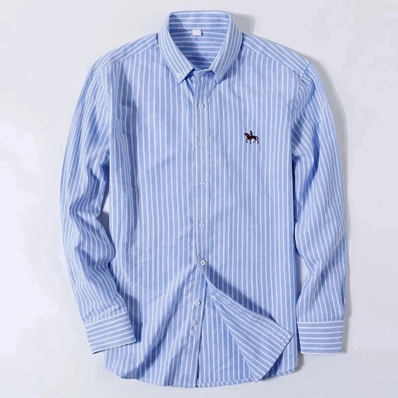 قميص أكسفورد قطن 100% عالي الج - مراجعة Oxford Cotton Casual Shirt Business وسعره