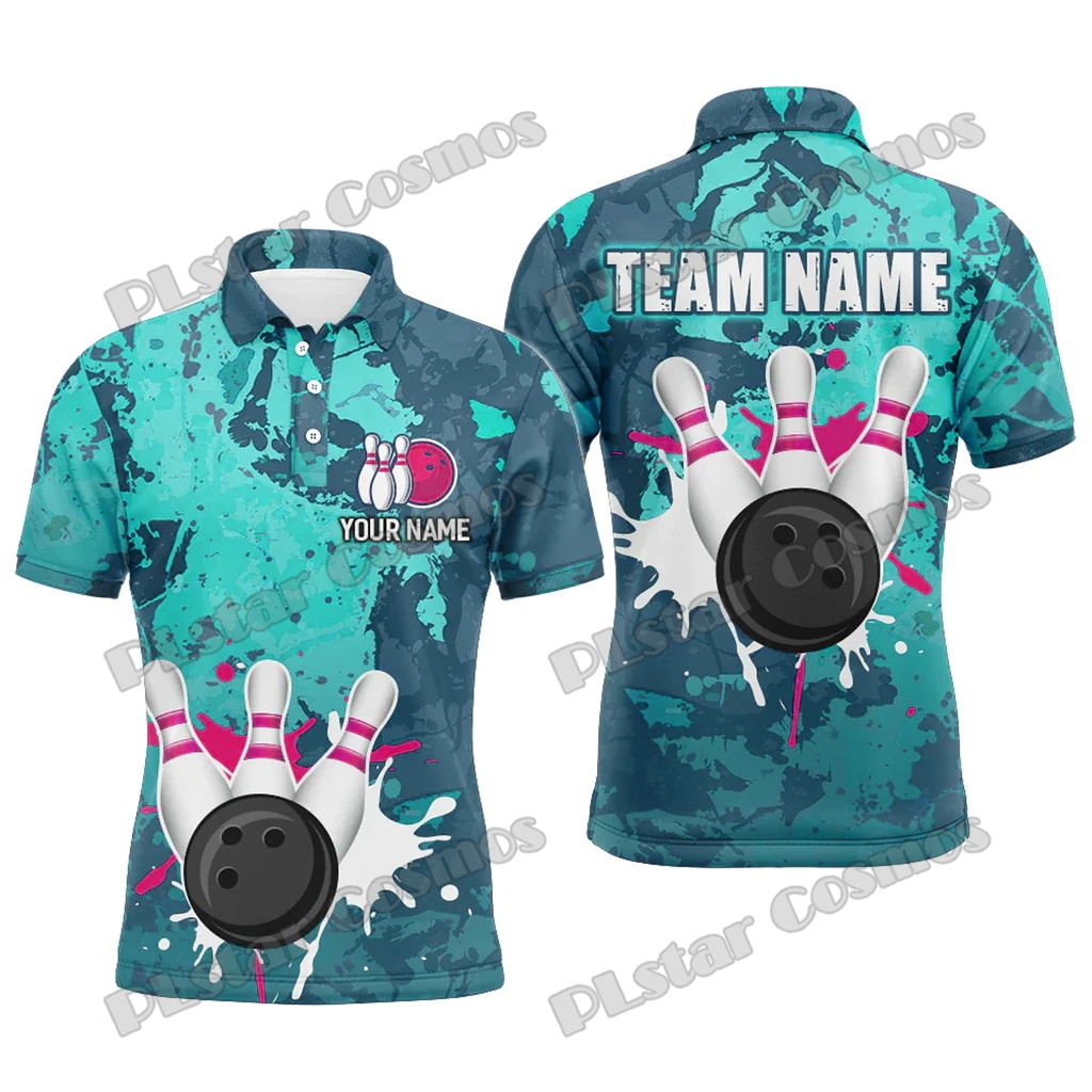 قميص بولو رجالي بتصميم ريترو ب - مراجعة Short Sleeve Bowling Shirt Retro وسعره