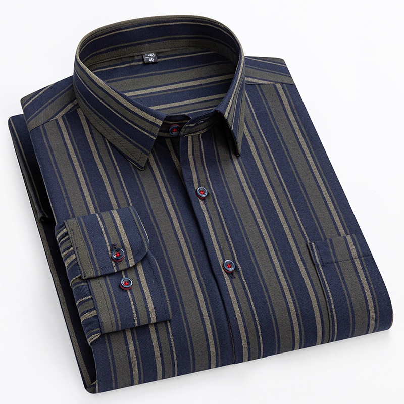 جديد 11XL 10XL قميص أكسفورد رج - مراجعة Oxford Cotton Casual Shirt Business وسعره